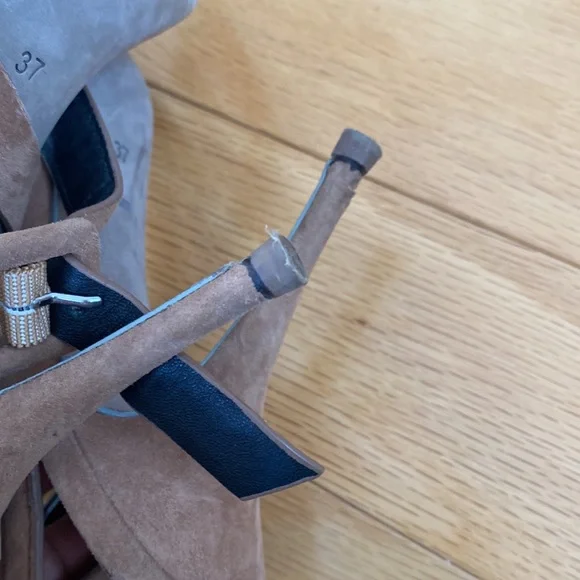 Bundle of two Alexander Wang Suede sandal green and pink size 37 - Picture 9 of 16